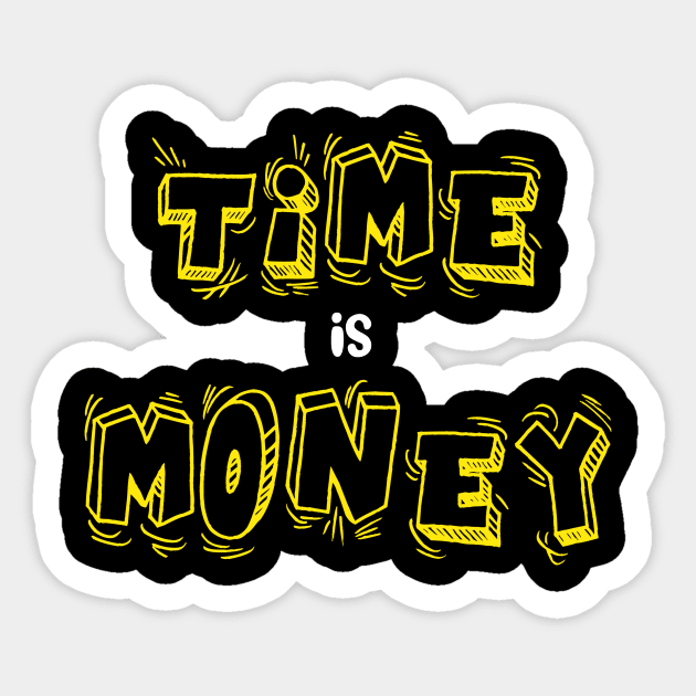 Time is money Sticker by Robi 